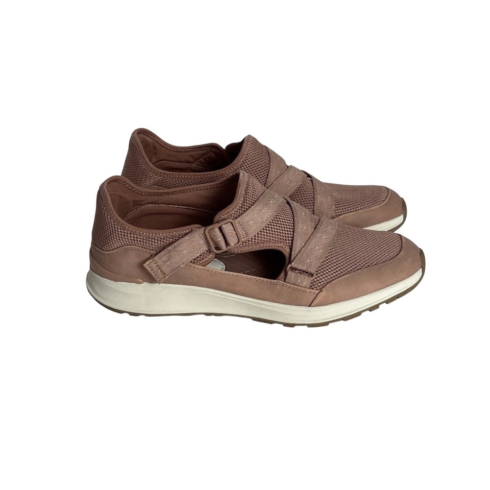 Baretraps Bianna Womens 11M Mauve Mesh‎ Strappy Slip On Sneakers Sandels